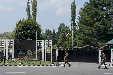 Election Commission team in Srinagar